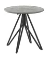 Coaster Home Furnishings 23.5" High Pressure Laminated Round End Table With Hairpin Legs