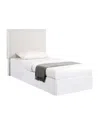 Coaster Home Furnishings Izzy Upholstered Twin Headboard In Sand