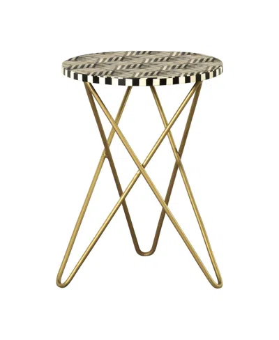 Coaster Home Furnishings Round Accent Table With Hairpin Legs
