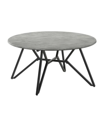 Coaster Home Furnishings Round Coffee Table With Hairpin Legs