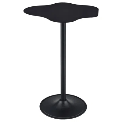 Coaster Keanu Pedestal Cloud-shaped Top Bar Table Black