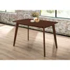Coaster Kersey Dining Table With Angled Legs Chestnut