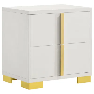 Coaster Marceline 2-drawer Nightstand White
