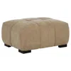 Coaster Octavia Upholstered Rectangular Ottoman Camel