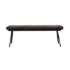 Coaster Partridge Cushion Bench Espresso And Black
