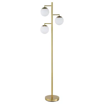 Coaster Sena Trio Tree Floor Lamp Gold