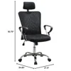 Coaster Stark Mesh Back Office Chair Black And Chrome