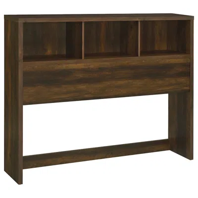 Coaster Westpark 49-inch Queen Bookcase Headboard Dark Pine