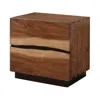 Coaster Winslow 2-drawer Nightstand Smokey Walnut And Coffee Bean