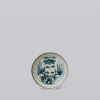 Cobalt Guild Small Blue And White Porcelain Floral Bouquet Dish In Blue