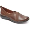 Cobb Hill Ch Penfield Envelope Womens Leather Slip On Loafers In Brown