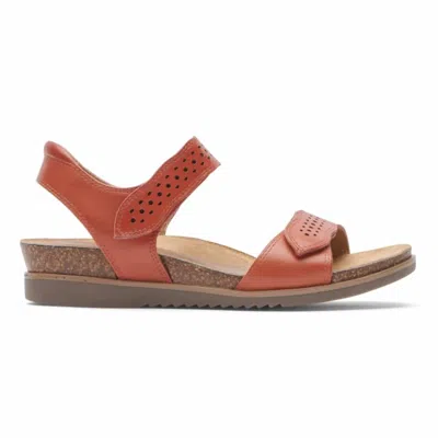 Cobb Hill May Strappy Sandal In Orange
