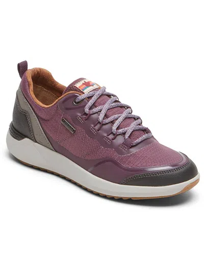 Cobb Hill Skylar Womens Lace-up Waterproof Casual And Fashion Sneakers In Purple
