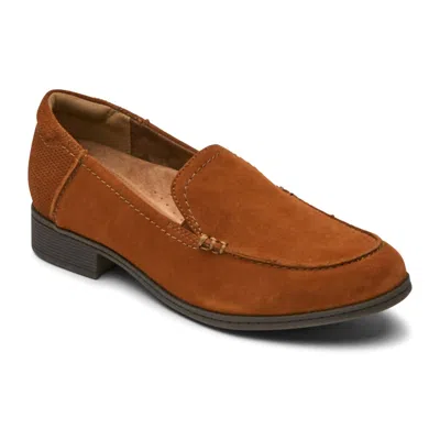 Cobb Hill Women's Crosbie Moc Loafer In Potters Clay In Orange