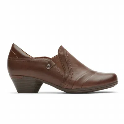 Cobb Hill Women's Laurel Slip On Shoes In Bark