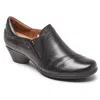 Cobb Hill Women's Laurel Slip-on Shoes In Black In Black