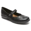 Cobb Hill Women's Petra Wide Flats In Black In Black