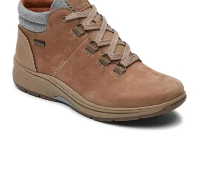Cobb Hill Women's Piper Hiker Bootie In Taupe In Grey