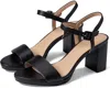 Cobb Hill Women's Rockport Tabitha Two Strap Heels In Black In Black