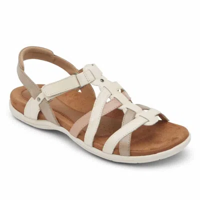 Cobb Hill Women's Rubey Woven Sandal In Cream In White