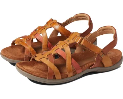Cobb Hill Women's Rubey Woven Sandal In Tan In Multi