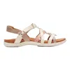 Cobb Hill Women's Rubey Woven Sandals In Cream In White