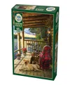 Cobble Hill - Cabin Porch Puzzle In Multi