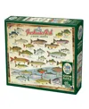 Cobble Hill - Freshwater Fish Of North America Puzzle In Multi