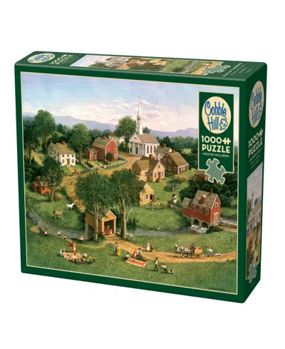 Cobble Hill Kids' - Picnic By The Bridge Puzzle In Multi