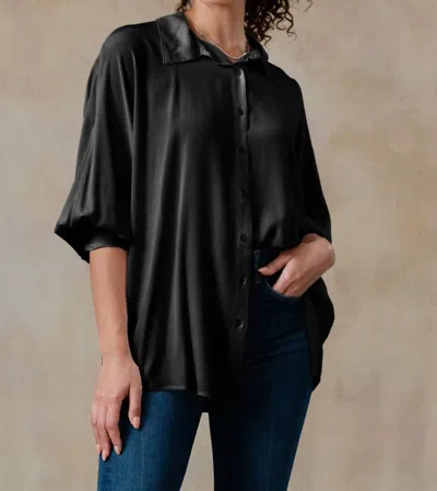 Cobblestone Living Remi Shirt In Black