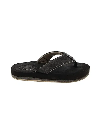 Pre-owned Cobian Kids' Flip Flops In Black