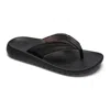 Cobian Men's Compass Sandal In Black In Animal Print