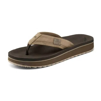 Cobian Men's Roca Rise Flip Flop In Tan In Brown