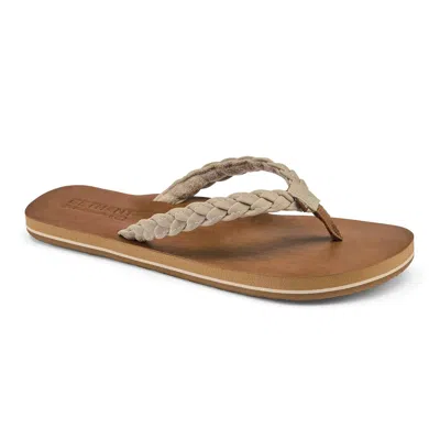 Cobian Women's Bethany Braided Pacifica Sandal In Cream In White