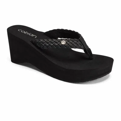 Cobian Women's Zoe Wedge Sandal In Black