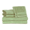 Cobra Deluxe 100% 6-pc. Bath Towel Set In Green
