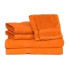 Cobra Deluxe 100% 6-pc. Bath Towel Set In Orange