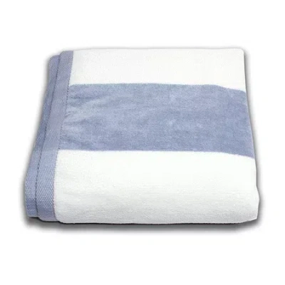 Cobra Tropical Cabana 100% Beach Towel In Silver