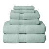 Cobra Zero Twist Hotel 6-piece 100% 6-pc. Bath Towel Set In Green