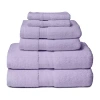 Cobra Zero Twist Hotel 6-piece 100% 6-pc. Bath Towel Set In Purple