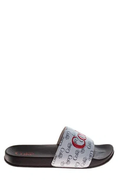 Coca-cola Coca Cola Diet Coke® Slide Sandal In Black