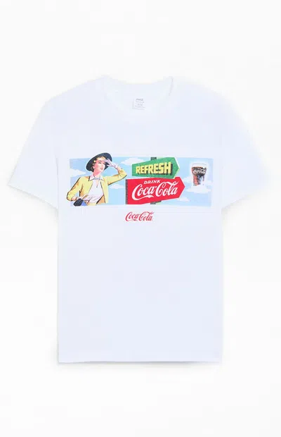 Coca-cola Men's By Pacsun Crossroads T-shirt In White