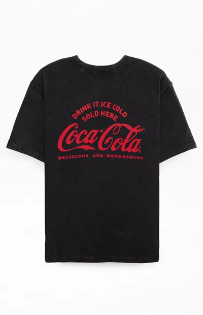 Coca-cola Men's By Pacsun Five Cents T-shirt In Black