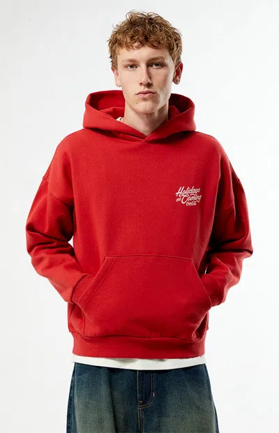 Coca-cola Men's By Pacsun Holidays Hoodie In Red