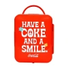 Coca-cola Smile 1971 Series Mini Fridge 6 Can Cooler/warmer In Red