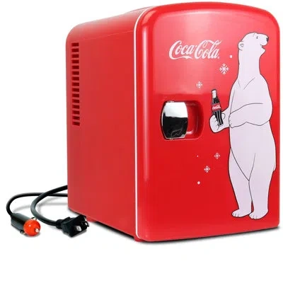 Coca-cola Coca Cola 4.2 Qt. Countertop Mini Fridge, Red