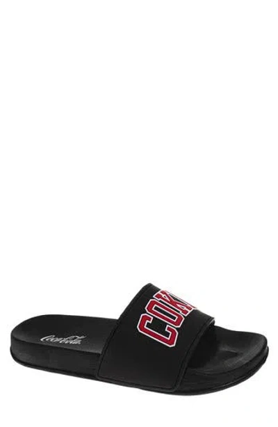 Coca-cola Coca Cola  Coke® Slide Sandal In Black