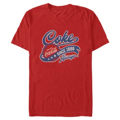 Coca-cola Coca Cola Since 1886 Always Graphic T-shirt In Red