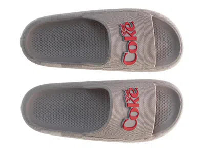 Coca-cola Cocacola Diet Coke Pillow Slide Sandal In Gray
