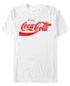 Coca-cola Men's Eighties Coke Short Sleeve T-shirt In White